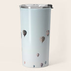 Hot Air Balloons Blue Sky Travel Mug Gallery Image 2