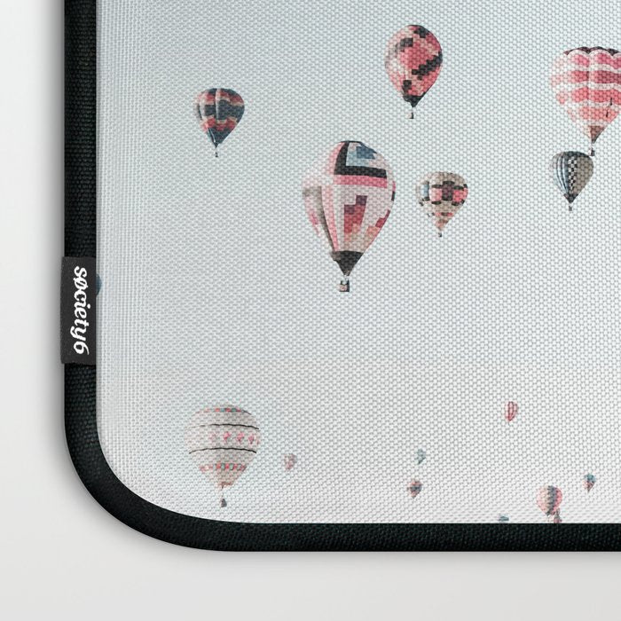Hot Air Balloons Blue Sky Laptop Sleeve Gallery Image 3