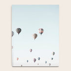 Hot Air Balloons Blue Sky Notebook Gallery Image 4