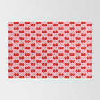 Y2K Cherries - Pink Pattern Large Rug Gallery Image 2