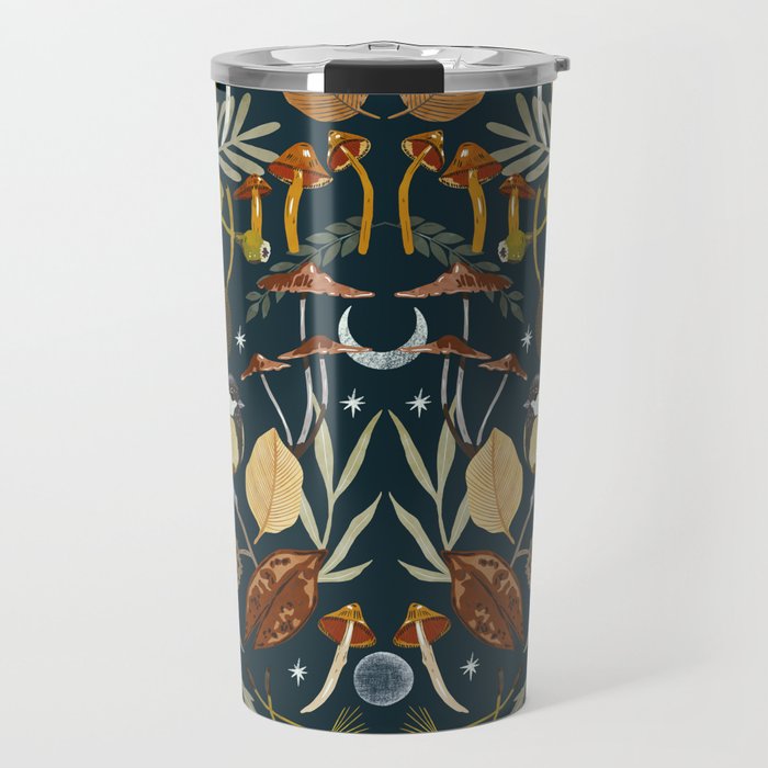 Birds in Autumn Night DP Travel Mug Gallery Image 1