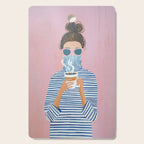 Cozy Morning Coffee Vibes Cutting Board Gallery Image 1
