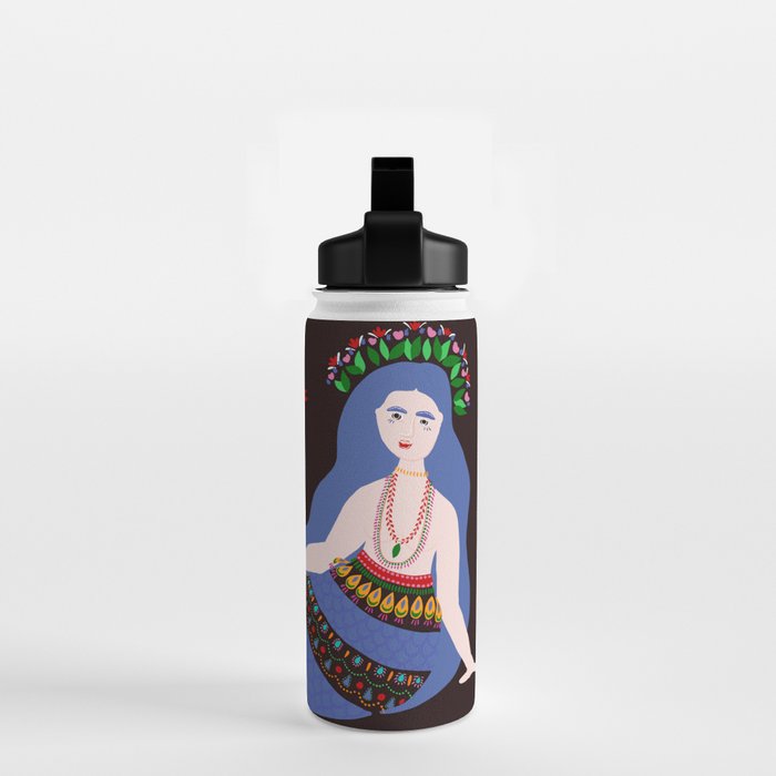 Shahmaran, half woman half snake Water Bottle Gallery Image 2