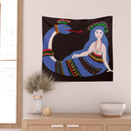 Shahmaran, half woman half snake Wall Tapestry Gallery Image 2
