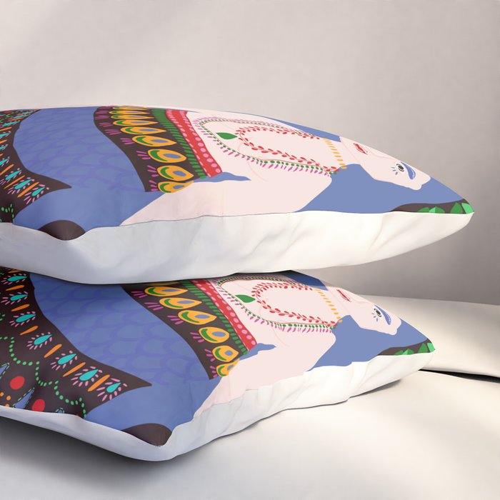 Shahmaran, half woman half snake Pillow Sham Gallery Image 3