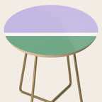 Color Block VIII Purple Green Side Table Gallery Image 2