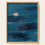 Cling To Joy, Bold, Audacious Joy That Looks For Light In Everything Even In The Waiting. Serving Tray Gallery Image 1