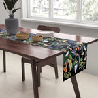 Mushroom Snake Crystals Garden Table Runner Gallery Image 2