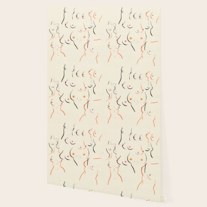 Breasts in Cream Wallpaper Gallery Image 2