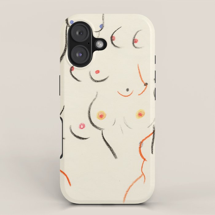 Breasts in Cream iPhone Case Gallery Image 1
