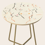 Breasts in Cream Side Table Gallery Image 2