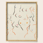 Breasts in Cream Serving Tray Gallery Image 1