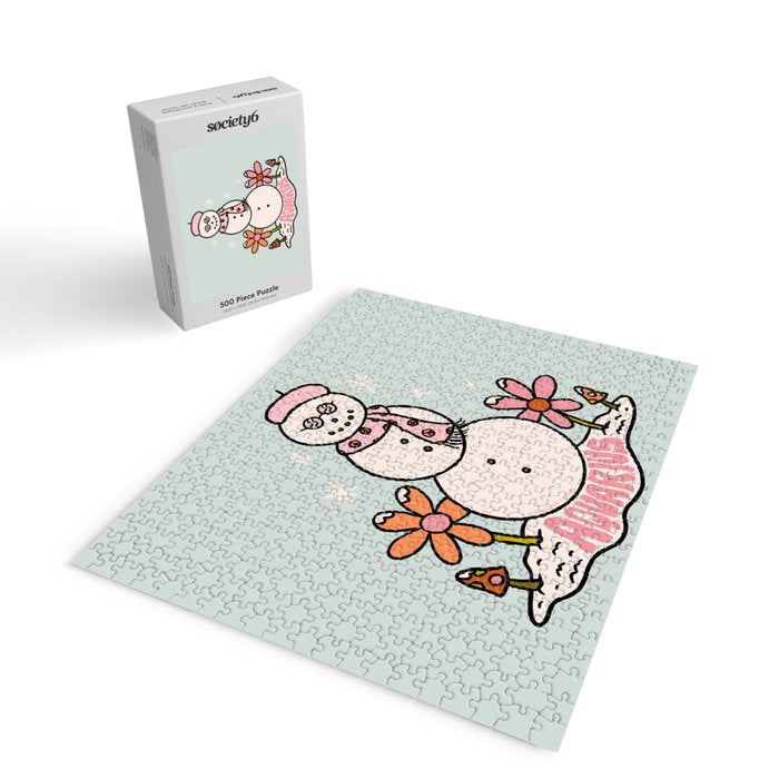 Aquarius Snowman Jigsaw Puzzle Gallery Image 2