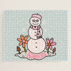 Aquarius Snowman Jigsaw Puzzle Gallery Image 1
