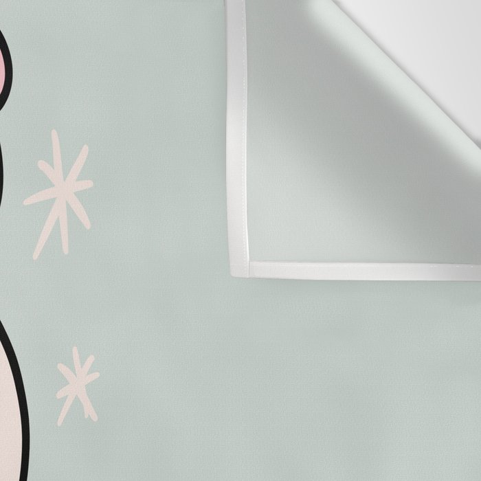 Aquarius Snowman Wall Tapestry Gallery Image 3