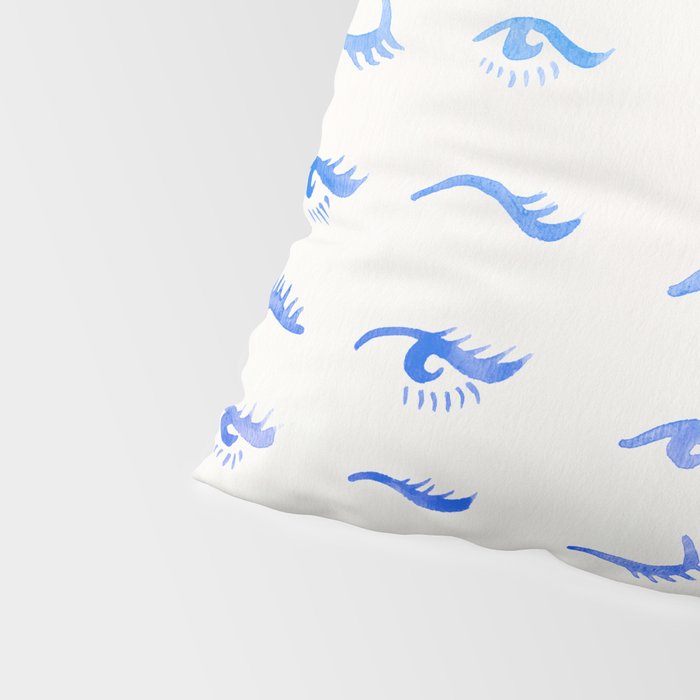 Mascara Envy - Blue OmbrÃ© Palette Pillow Sham Gallery Image 4