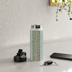 Mid Century Modern Berry Vine Sage and Mint Green Water Bottle Gallery Image 4