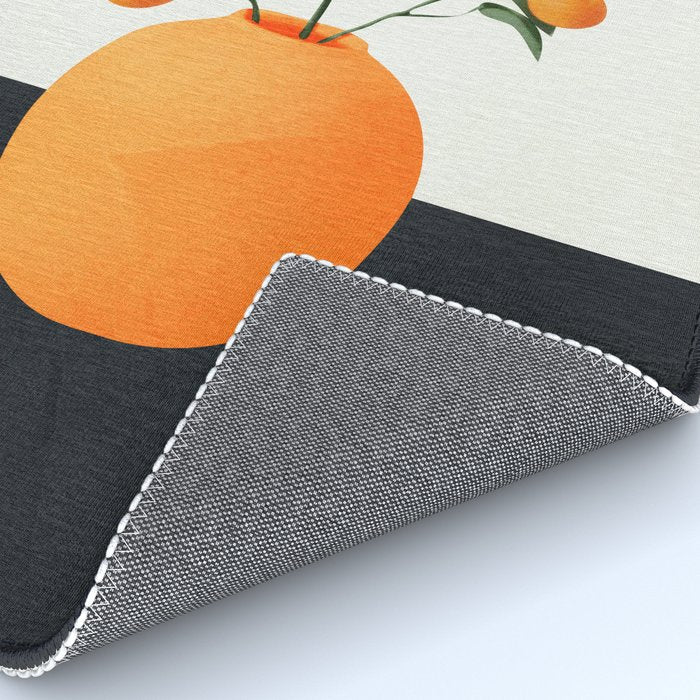 Orange Tree Branch in a Vase 02 Rug Gallery Image 4