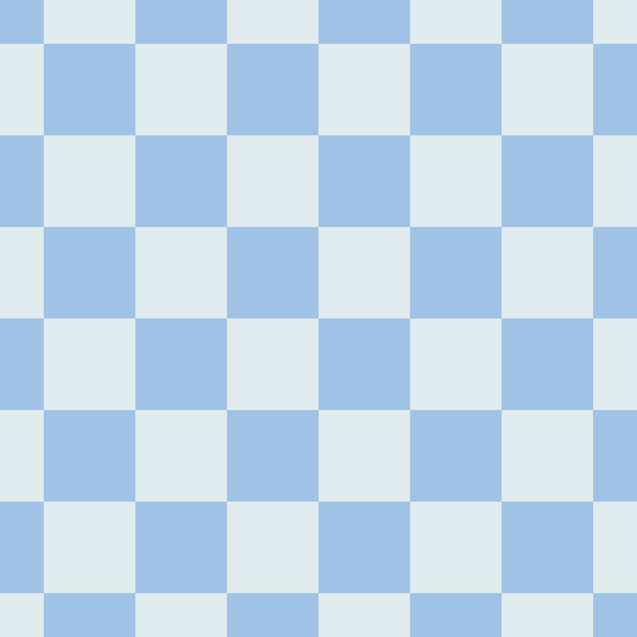 Checkerboard Mini Check Pattern in Powder Blue Coffee Mug Gallery Image 2