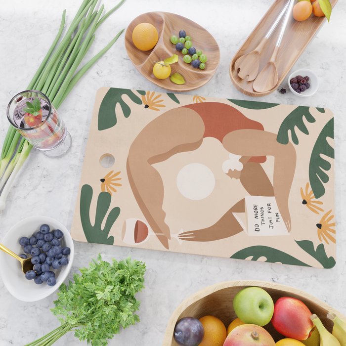 Do more things just for fun Cutting Board Gallery Image 2