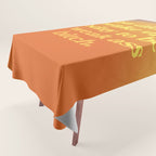 Good Morning Tablecloth Gallery Image 1