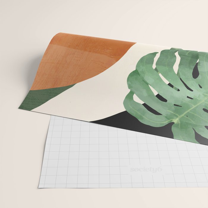 Tropical Leaves- Abstract Art  Wrapping Paper Gallery Image 2