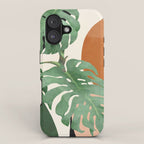 Tropical Leaves- Abstract Art  iPhone Case Gallery Image 1