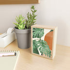 Tropical Leaves- Abstract Art  Mini Art Print Gallery Image 2