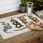 Albertus Seba Baby Breath Snakes  Outdoor Rug Gallery Image 2