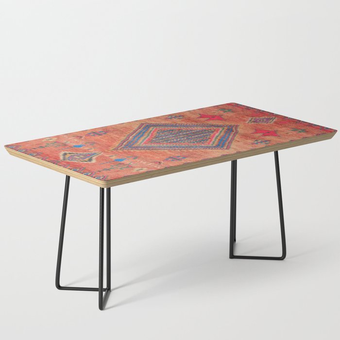 Vintage Moroccan Berber Crapet Coffee Table Gallery Image 1