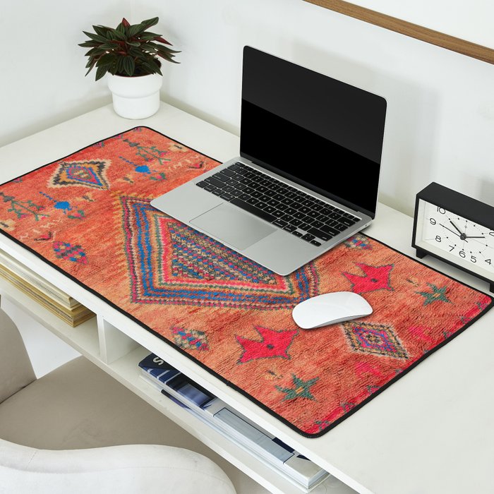 Vintage Moroccan Berber Crapet Desk Mat Gallery Image 2