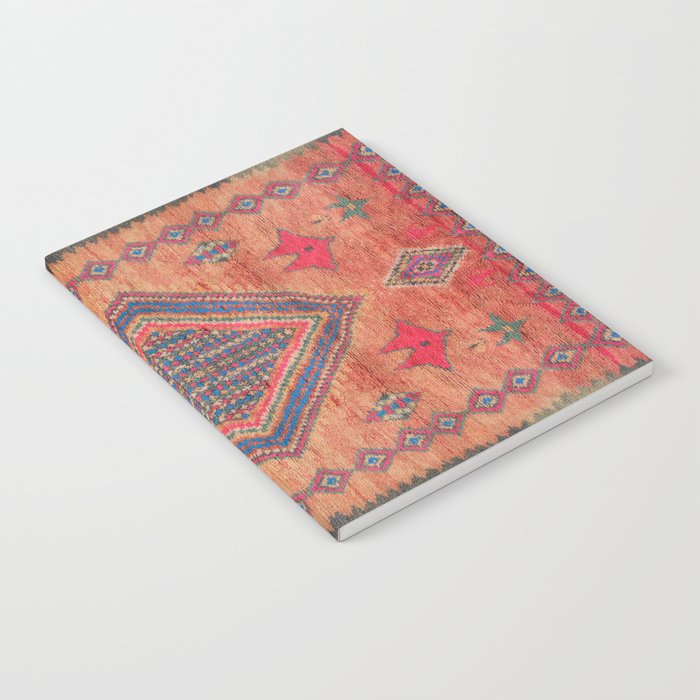 Vintage Moroccan Berber Crapet Notebook Gallery Image 2
