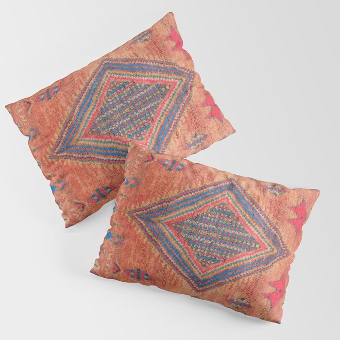 Vintage Moroccan Berber Crapet Pillow Sham Gallery Image 1