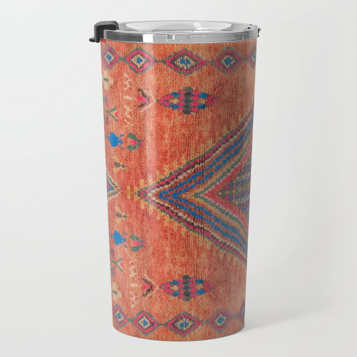 Vintage Moroccan Berber Crapet Travel Mug Gallery Image 3