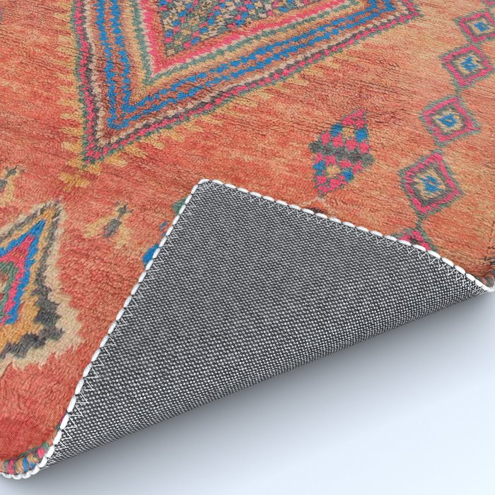 Vintage Moroccan Berber Crapet Rug Gallery Image 4