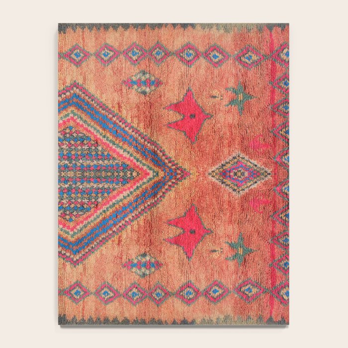 Vintage Moroccan Berber Crapet Notebook Gallery Image 4