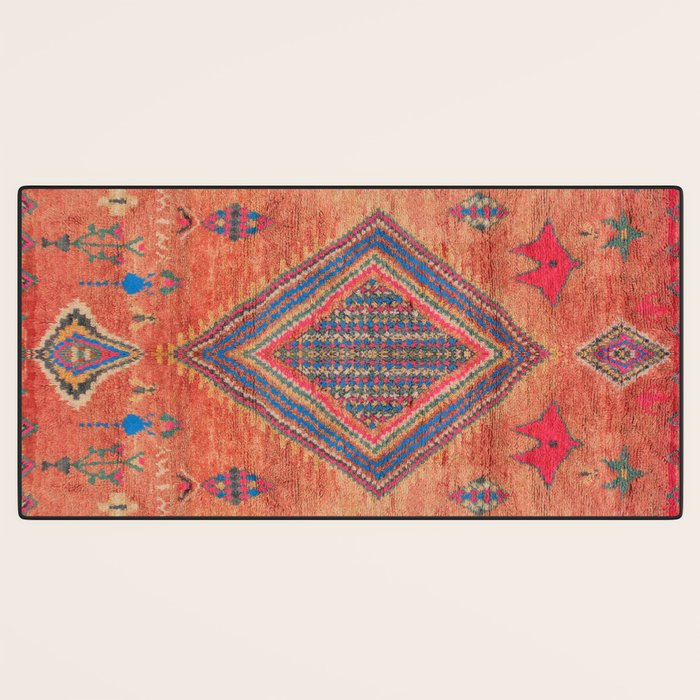 Vintage Moroccan Berber Crapet Desk Mat Gallery Image 3