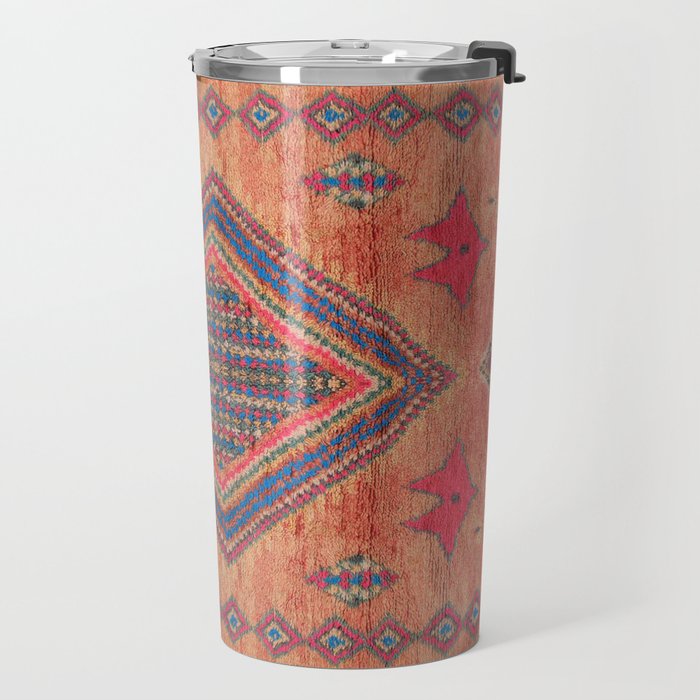 Vintage Moroccan Berber Crapet Travel Mug Gallery Image 2