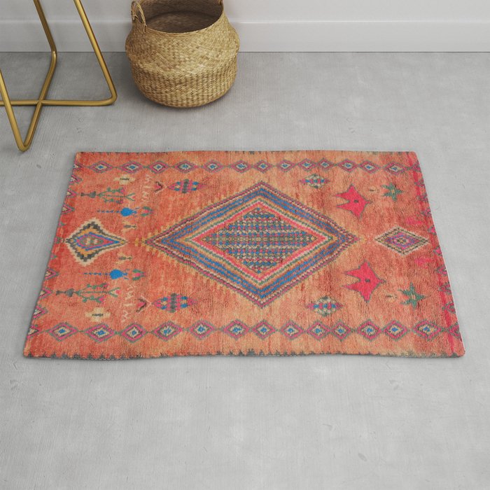 Vintage Moroccan Berber Crapet Rug Gallery Image 1