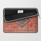 Vintage Moroccan Berber Crapet Laptop Sleeve Gallery Image 2