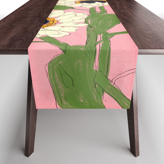 Sunflower Pink Sami Table Runner Gallery Image 1