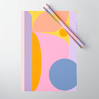 Pink and Lavender 01 Wrapping Paper Gallery Image 1