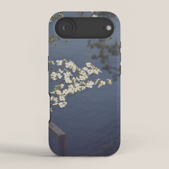 Dogwoods at the Lake x White Dogwoods in Bloom Photography iPhone Case Gallery Image 2