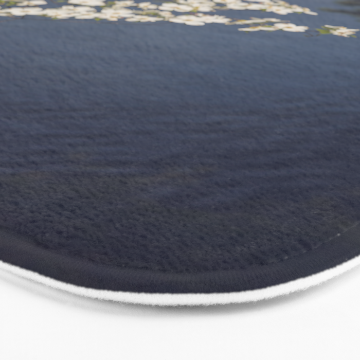 Dogwoods at the Lake x White Dogwoods in Bloom Photography Bath Mat Gallery Image 3