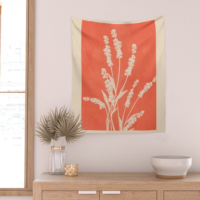 Plant Imprints 2 Wall Tapestry Gallery Image 2