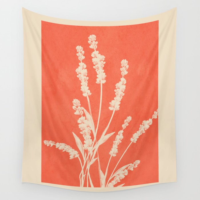 Plant Imprints 2 Wall Tapestry Gallery Image 1