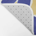 Inspiration Matisse blue leaves Bath Mat Gallery Image 2