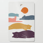 Cat Landscape 11 Cutting Board Gallery Image 1