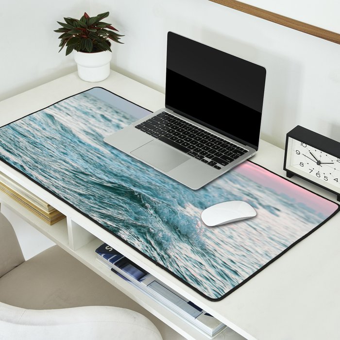 Ocean Sunset Desk Mat Gallery Image 2