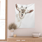 Oh My Sneaky Goat Wall Tapestry Gallery Image 2